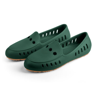Cruise loafer teens - 3 daisy flower perforation