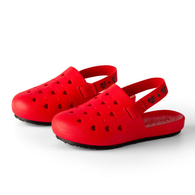 RED HEARTS JUVENILE SLINGERS <span style="font-size: 12px; font-weight: normal;"><br> Kids water shoe <br> *Runs true to size compared to EU sizing