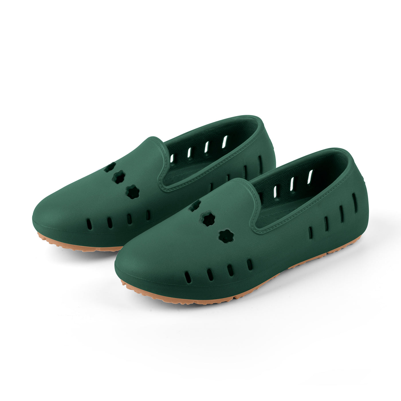 Slingers Cruise loafer kids - 3 daisy flower perforation