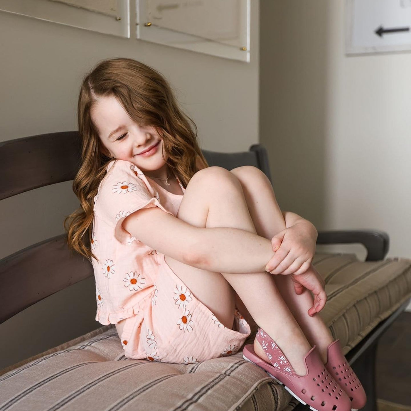 Pink soft girls jelly shoe waterproof and daytime wear mauve