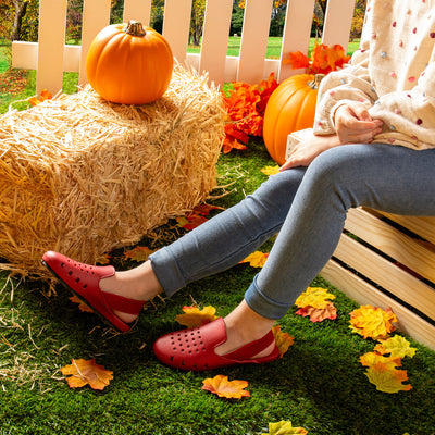 girls red shoes. toddlers water shoes  slingback mules